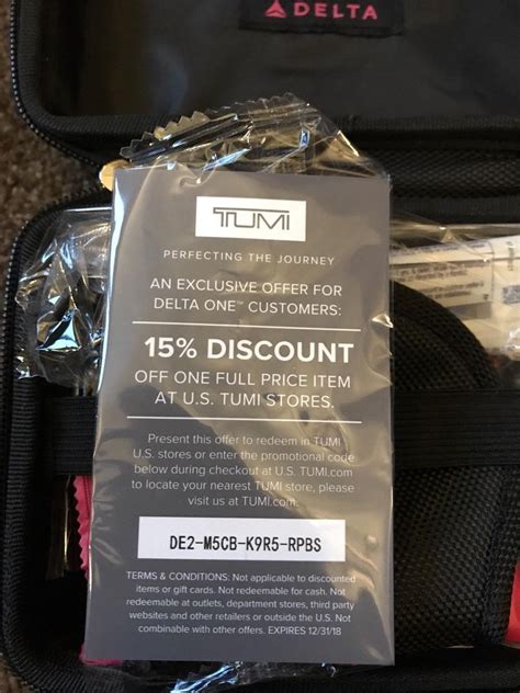 delta tumi discount